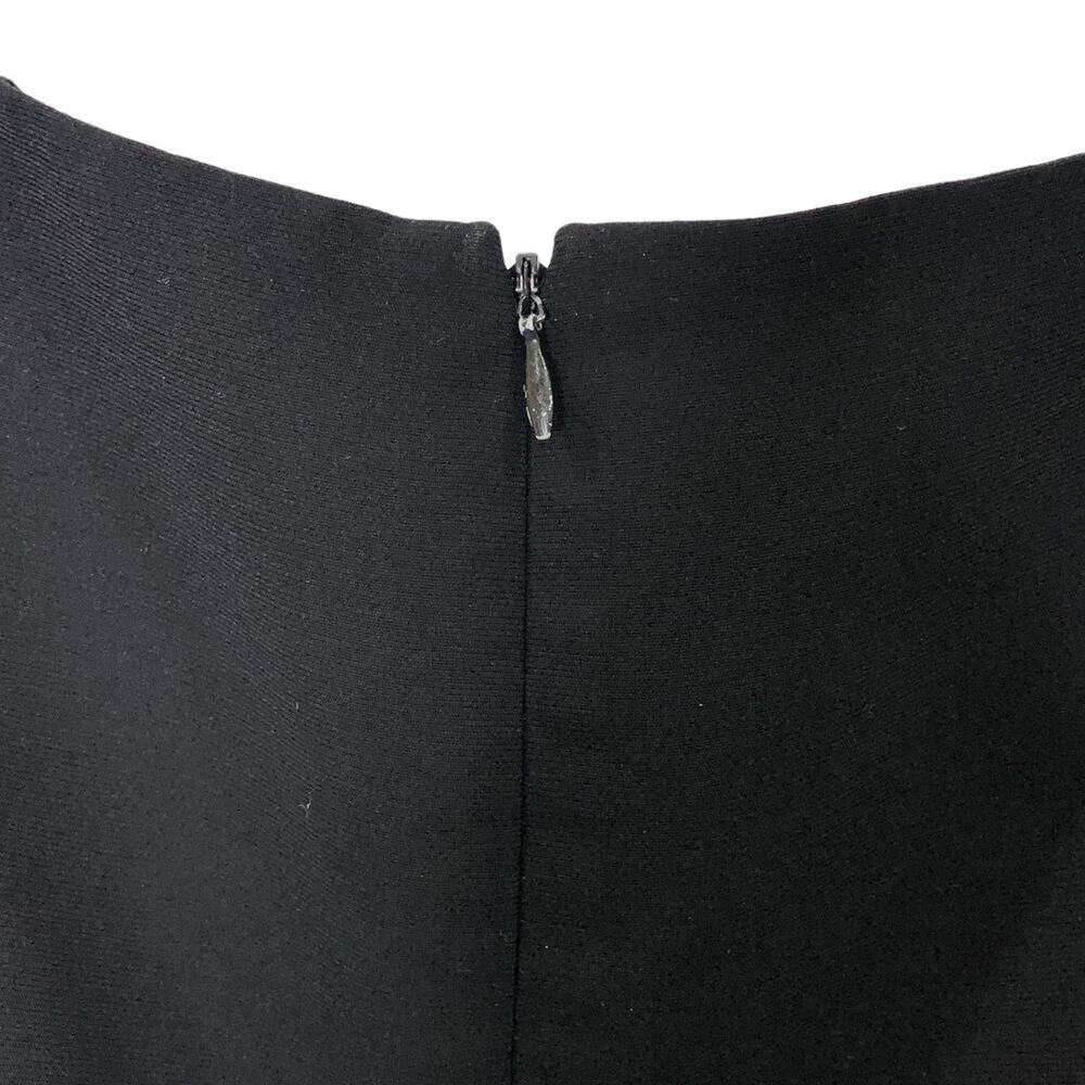 Jones New York Black Cocktail Dress Little Black Dress Sleeveless Size 8 - Picture 4 of 7